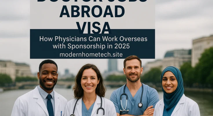 Doctor Jobs Abroad Visa: How Physicians Can Work Overseas with Sponsorship in 2025