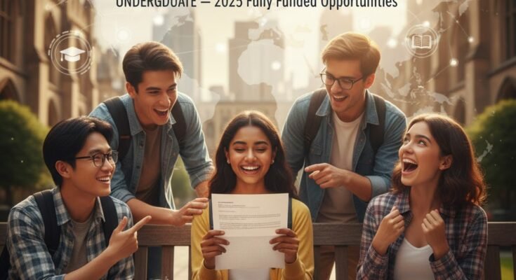Full-Ride Scholarships for International Students (Undergraduate) — 2025 Fully Funded Opportunities