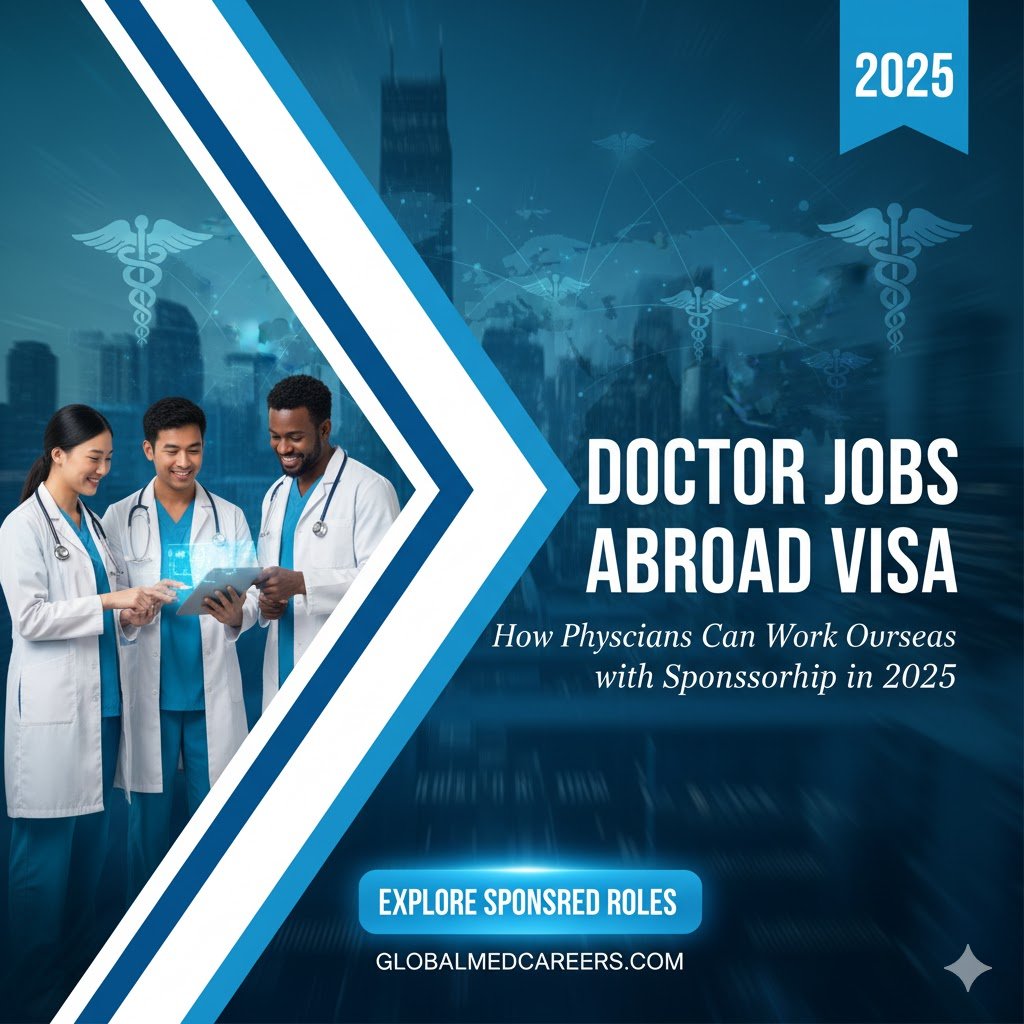 Doctor Jobs Abroad Visa: How Physicians Can Work Overseas with Sponsorship in 2025