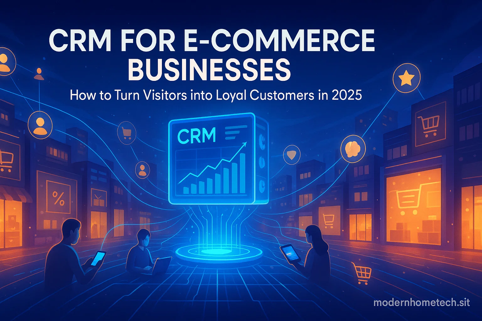 CRM for E-commerce Businesses: How to Turn Visitors into Loyal Customers in 2025