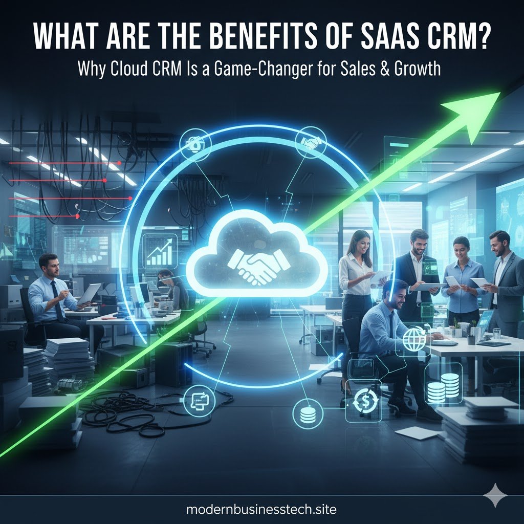 What Are the Benefits of SaaS CRM? Why Cloud CRM Is a Game-Changer for Sales & Growth