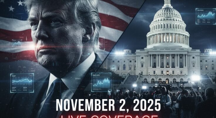 Trump & U.S. Politics: Key Developments from the November 2 2025 Live Coverage
